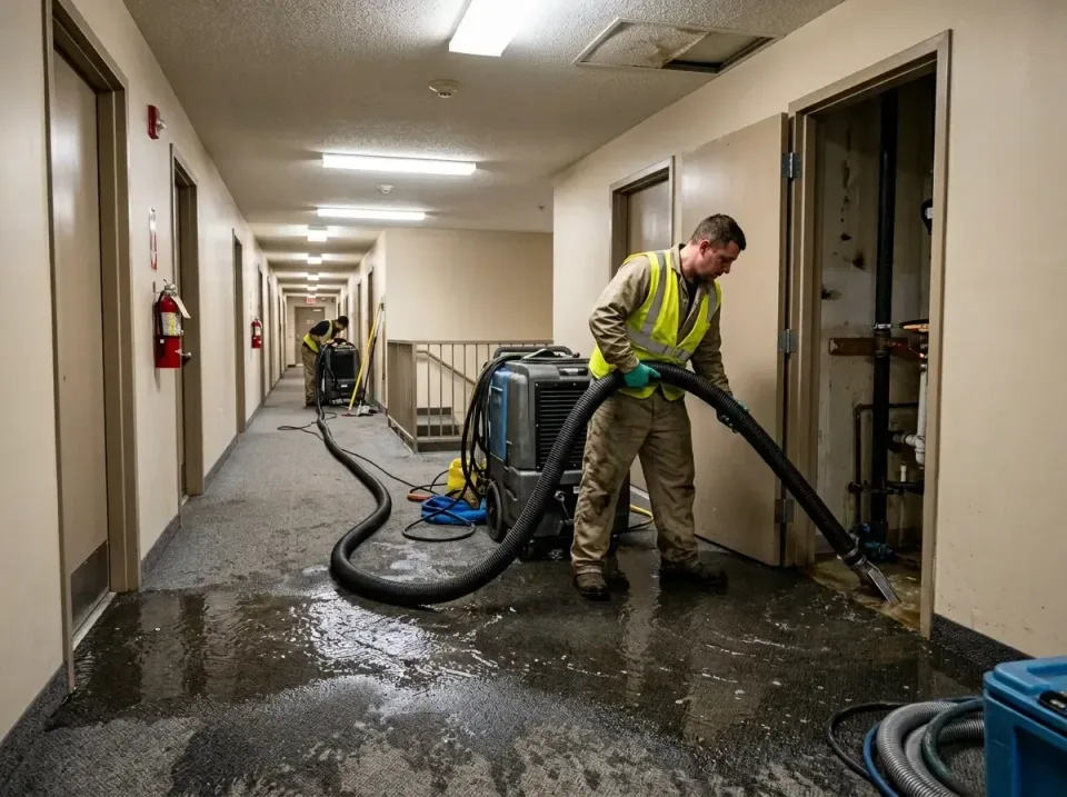 multi-unit-apartment-hallway-f-005 — frequently asked questions, Emergency Burst Pipe Water Extraction & Removal in Coal Gro…